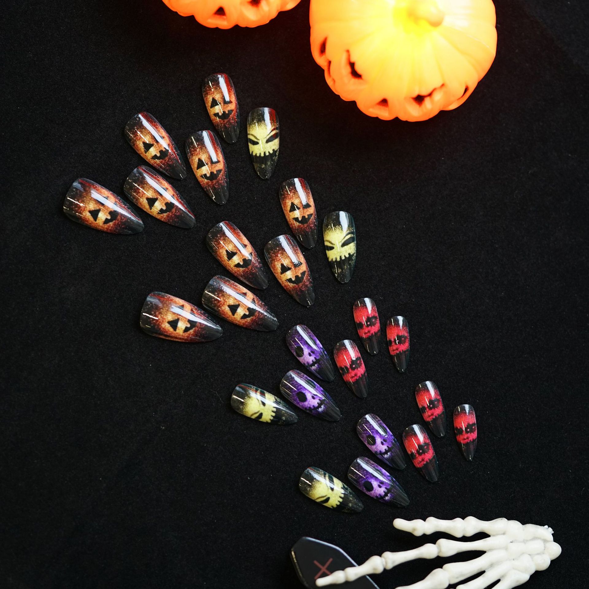 24pcs 2025 Halloween 3D Cat Ey - Resin Art Case recension och pris