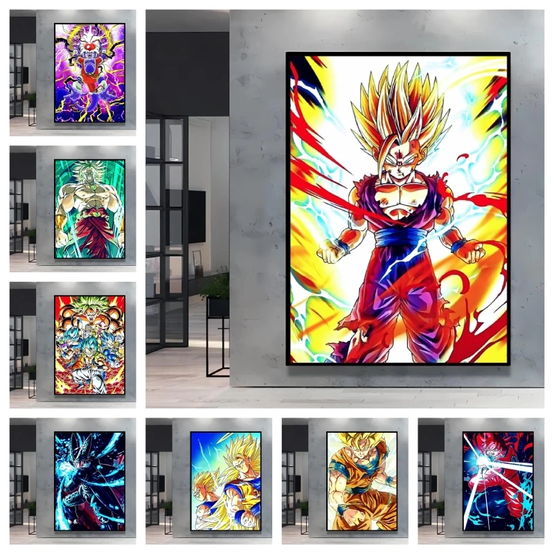 Dragon Ball Gohan Anime 5D Ful - Resin Art Wallpaper recension och pris