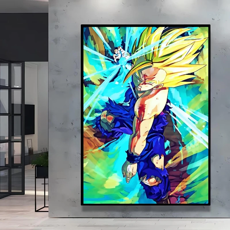Dragon Ball Gohan Anime 5D Ful - Resin Art Wallpaper recension och pris