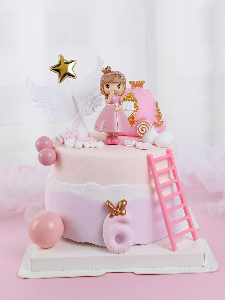 Pink Castle Girl Bow little Pr - Resin Art Alphabet recension och pris
