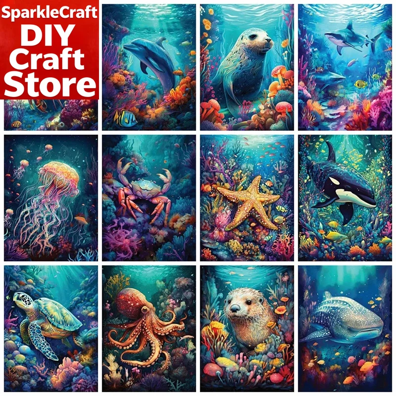 1PC frameless  Full Square Rou - Resin Art Wallpaper recension och pris