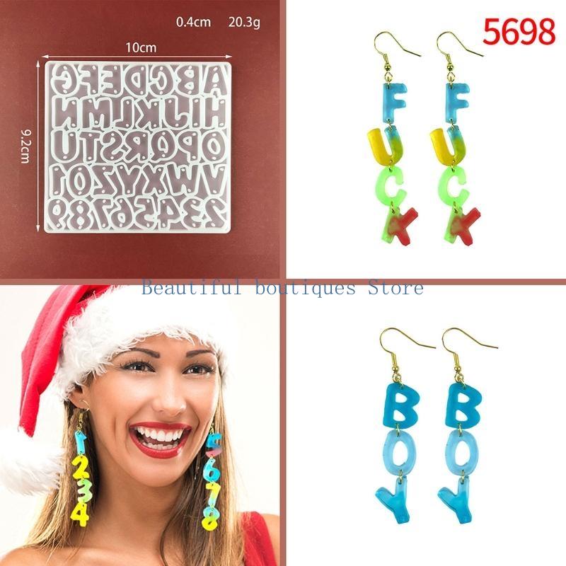 U4LF DIY Art Crafts Ear Studs  - Resin Art Equipment recension och pris