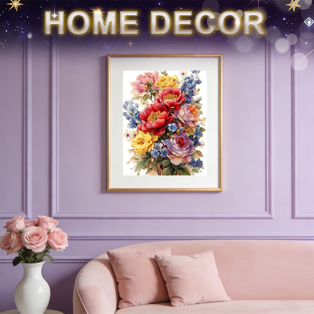 HUACAN Diamond Painting Kit Fl - Resin Art Rose recension och pris