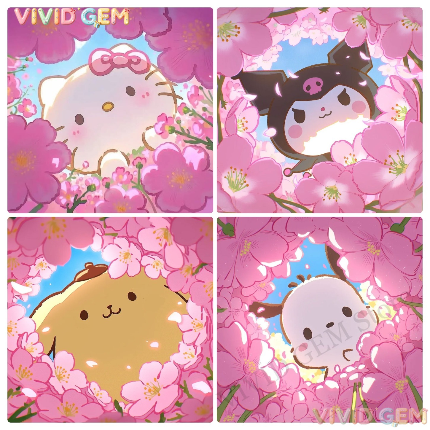 VIVID GEM Sanrio Full Drill Di - Resin Art Wallpaper recension och pris
